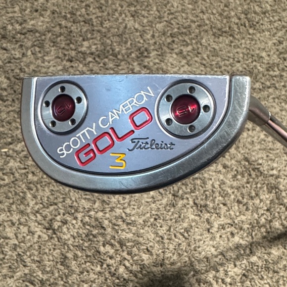Titleist Other - Titleist Scotty Cameron GOLO Putter with Silver and Red